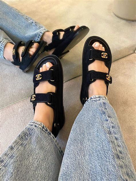 chanel dad sandals for sale